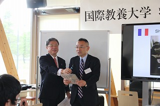 日本将棋連盟の島朗 常務理事の挨拶