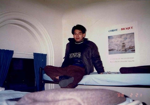 19歳の内田教授の写真