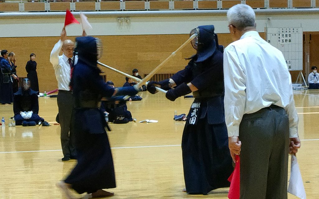剣道の試合の写真