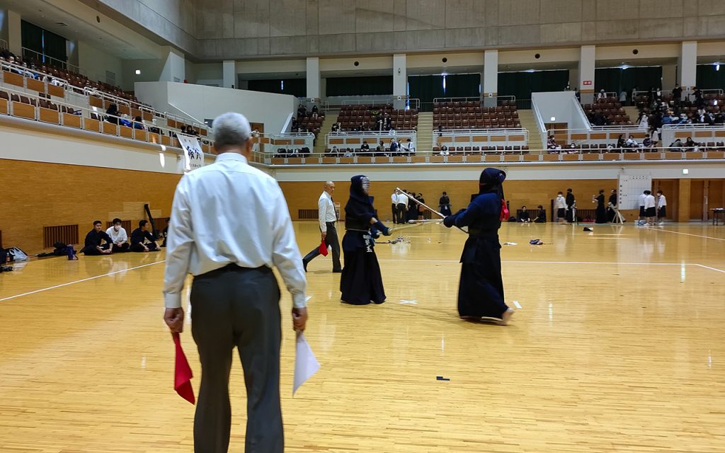 剣道の試合の写真