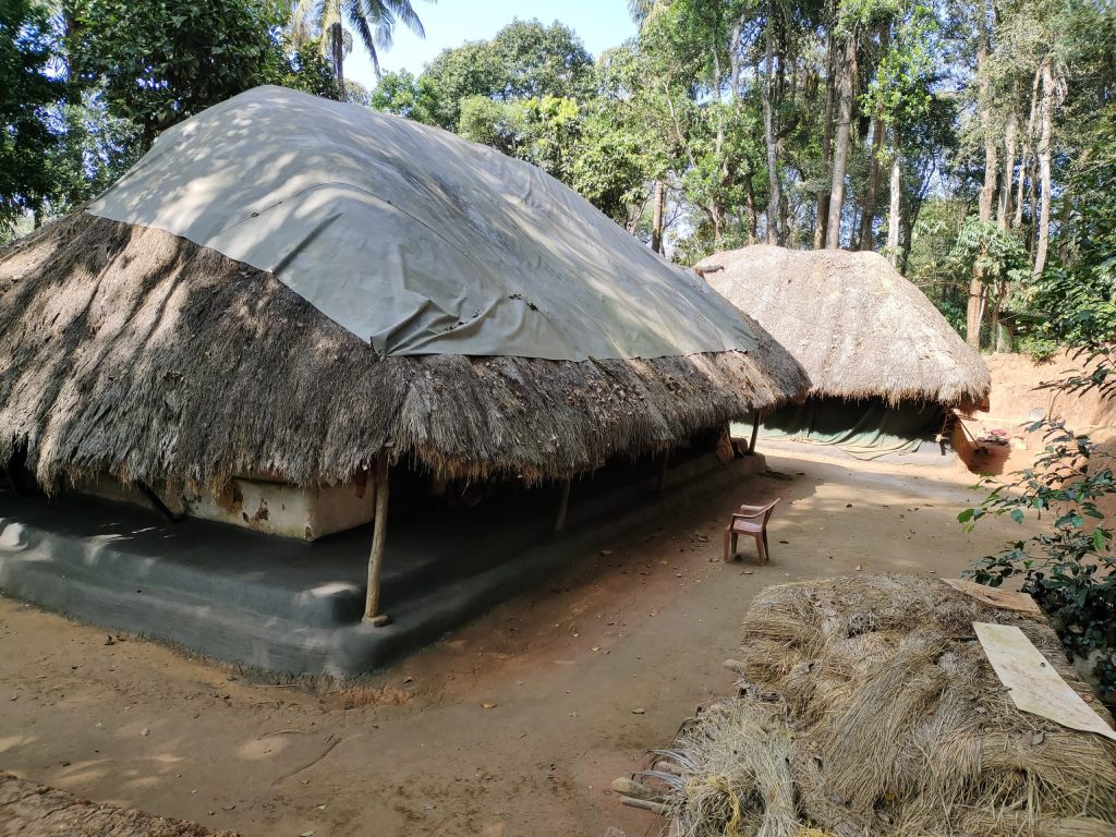 Picture of mud houses
