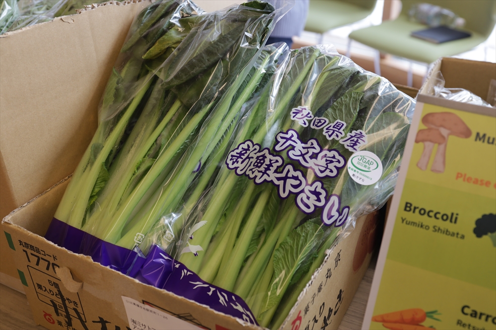 小松菜の写真